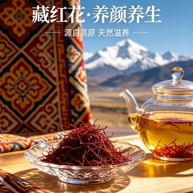 藏红花精选10克 送礼自用泡水男女滋补健康茶饮 精选 10g*1盒 礼盒装